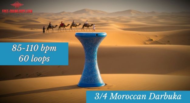 Picture of Moroccan darbuka (60 loops)