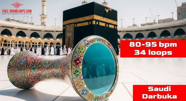 Picture of saudi darbuka (34 loops)